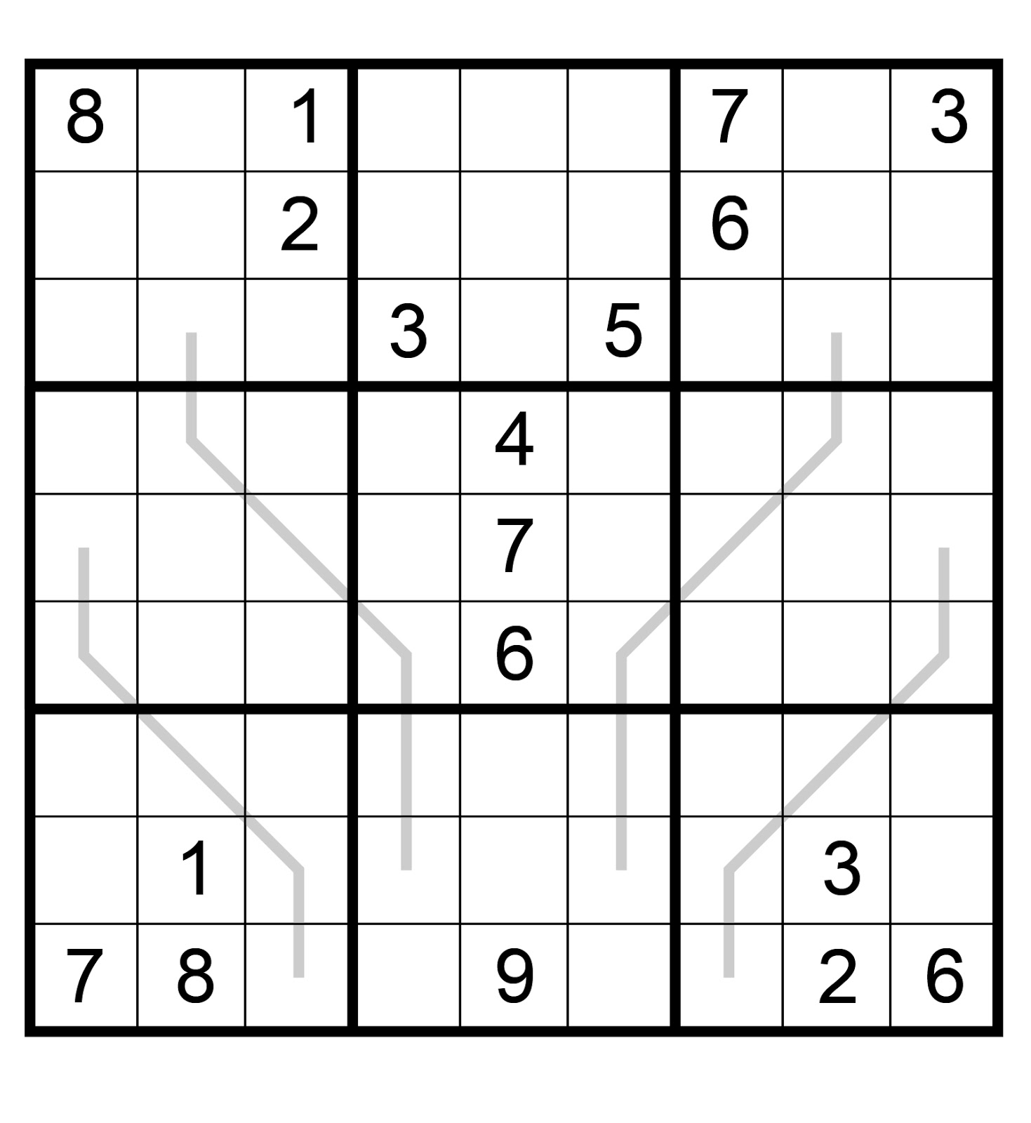 Let's Sudoku: Sudoku 29: Palindrome Sudoku